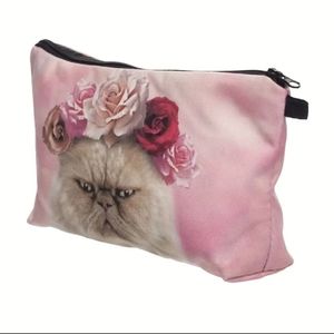 NWT Boutique Kitty Cosmetic/Toiletry Bag